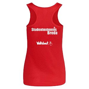 Dameshemdje Studententennis Breda - wit