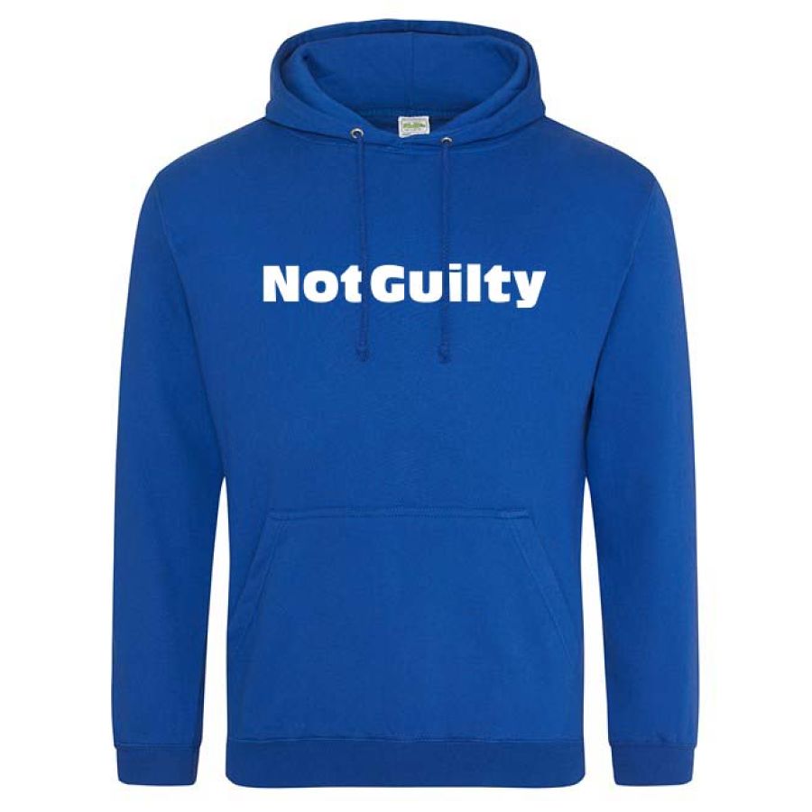 Hoodie heren NotGuilty royal